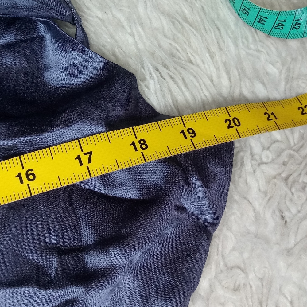 Topshop Tie Back Satin Bridesmaid Slipdress Size 4 - Picture 10 of 13
